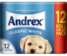 Andrex Classic White 12 Roll